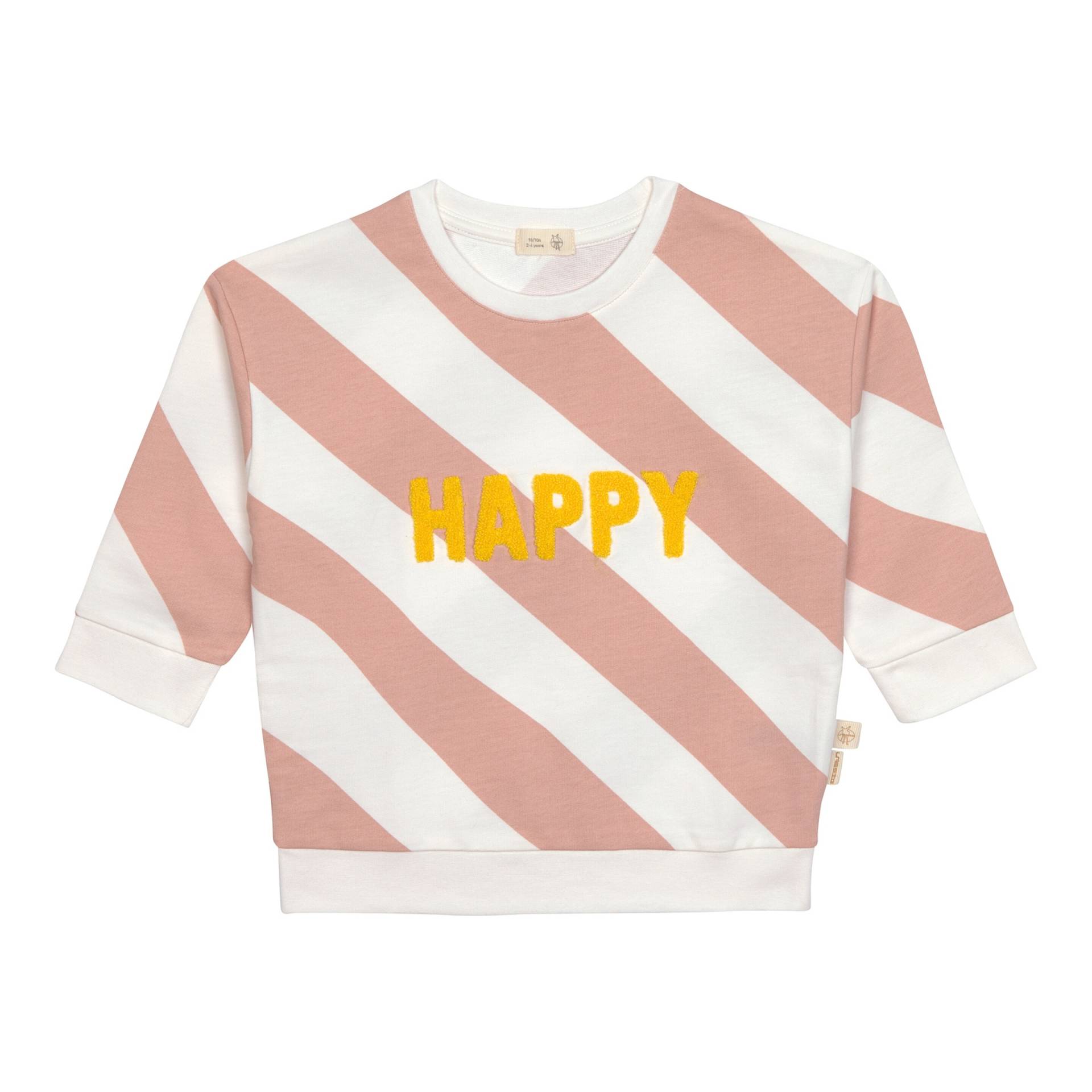 Sweatshirt Streifen Happy Little Gang Sweatshirt Streifen Happy Little Gang von Lässig