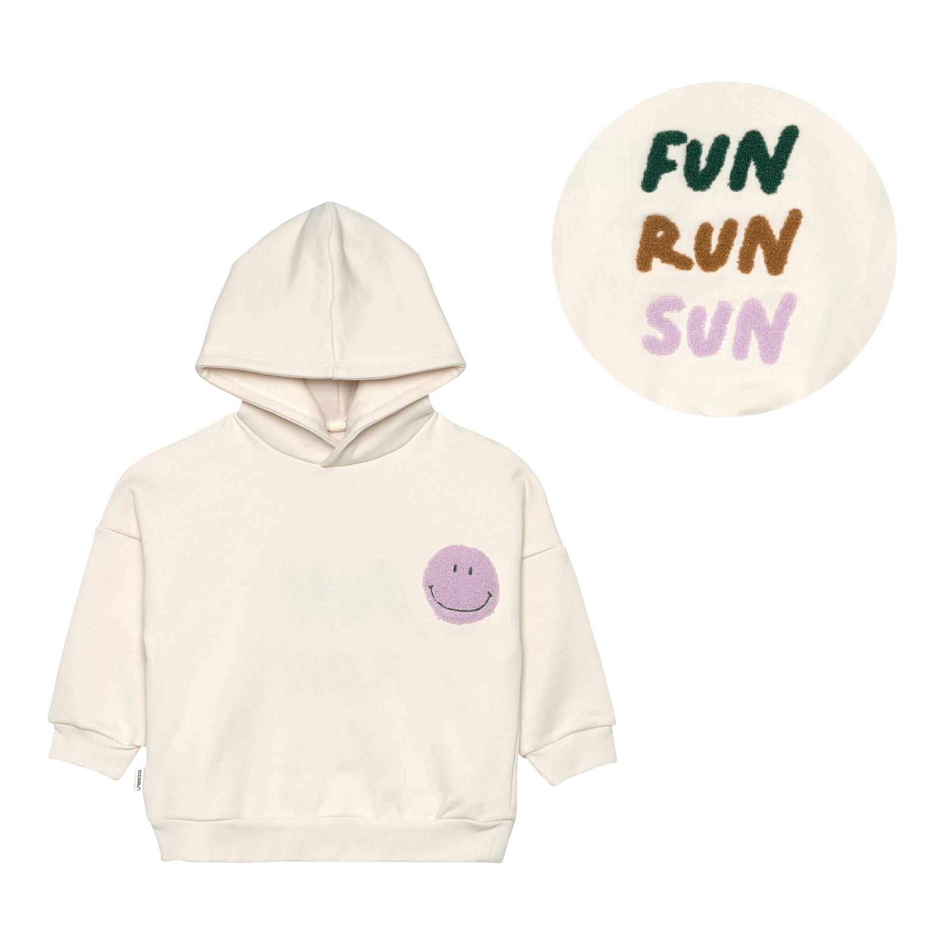 Sweatshirt mit Kapuze Smiley Run Little Gang von Lässig