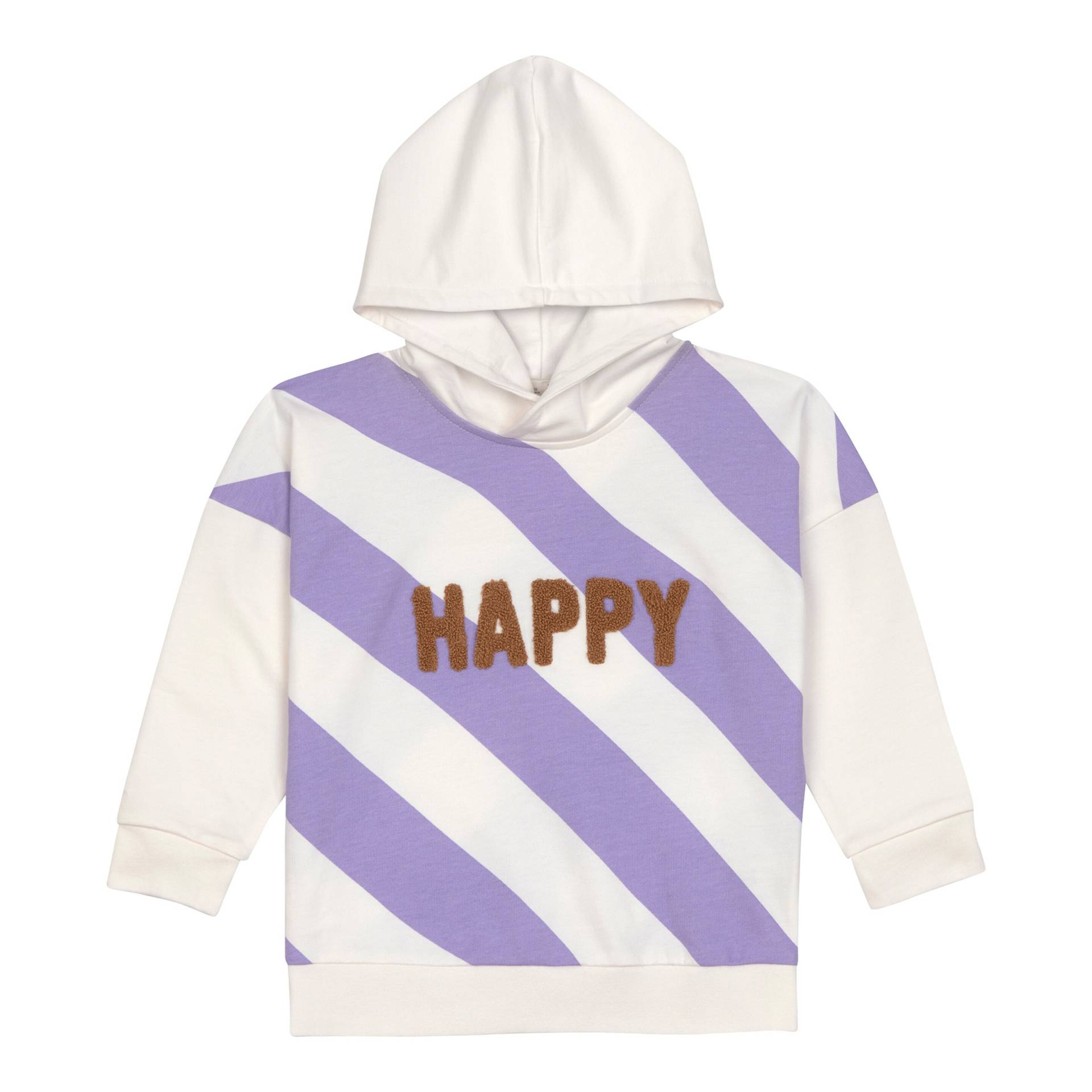 Sweatshirt mit Kapuze Streifen Happy Little Gang Sweatshirt mit Kapuze Streifen Happy Little Gang von Lässig
