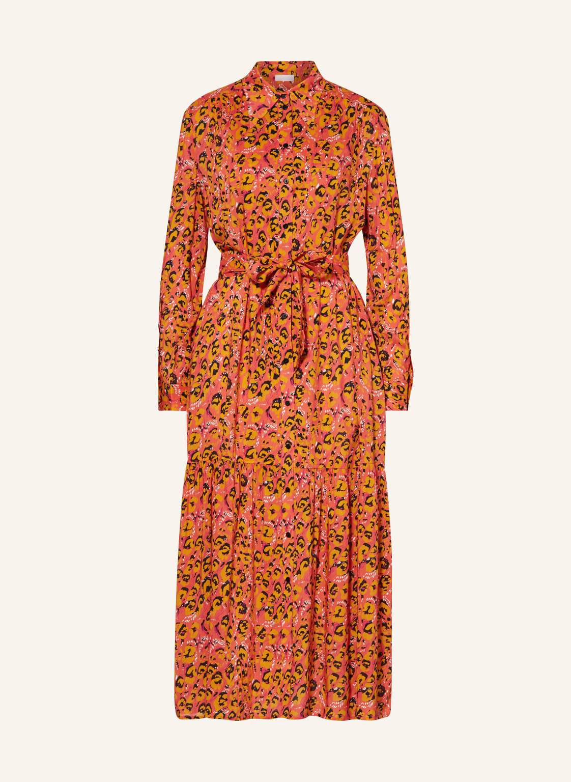 Lala Berlin Hemdblusenkleid Derry orange Lala Berlin Hemdblusenkleid Derry orange von Lala Berlin