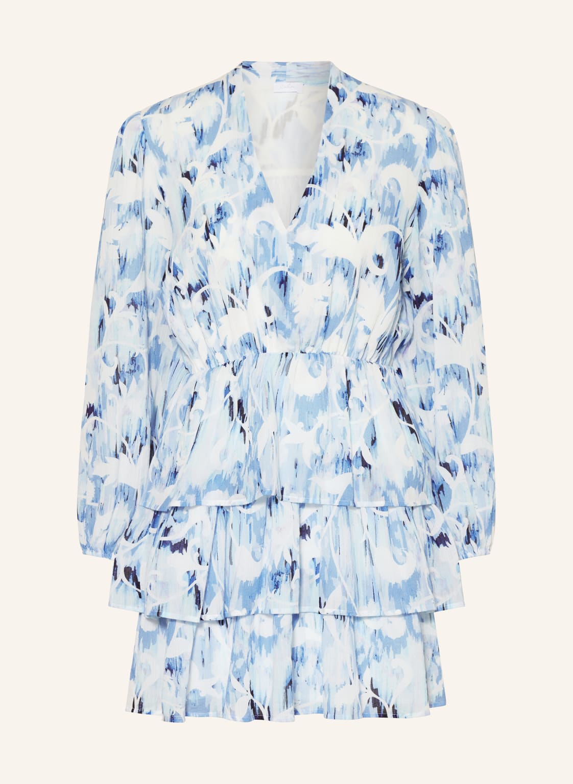 Lala Berlin Kleid Danuta Mit Volants blau Lala Berlin Kleid Danuta Mit Volants blau von Lala Berlin