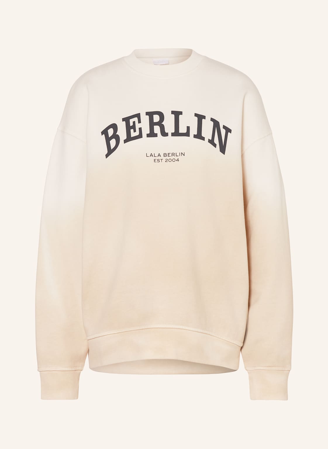 Lala Berlin Oversized-Sweatshirt beige Lala Berlin Oversized-Sweatshirt beige von Lala Berlin