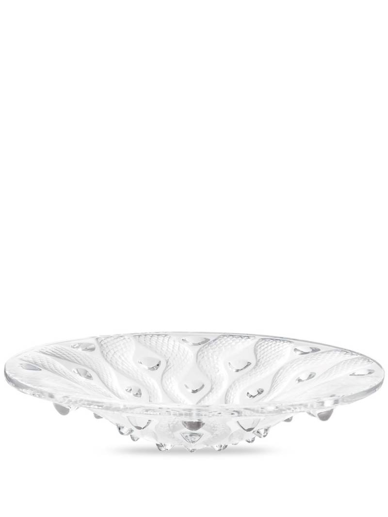 Lalique Serpentine crystal centerpiece - Neutrals von Lalique