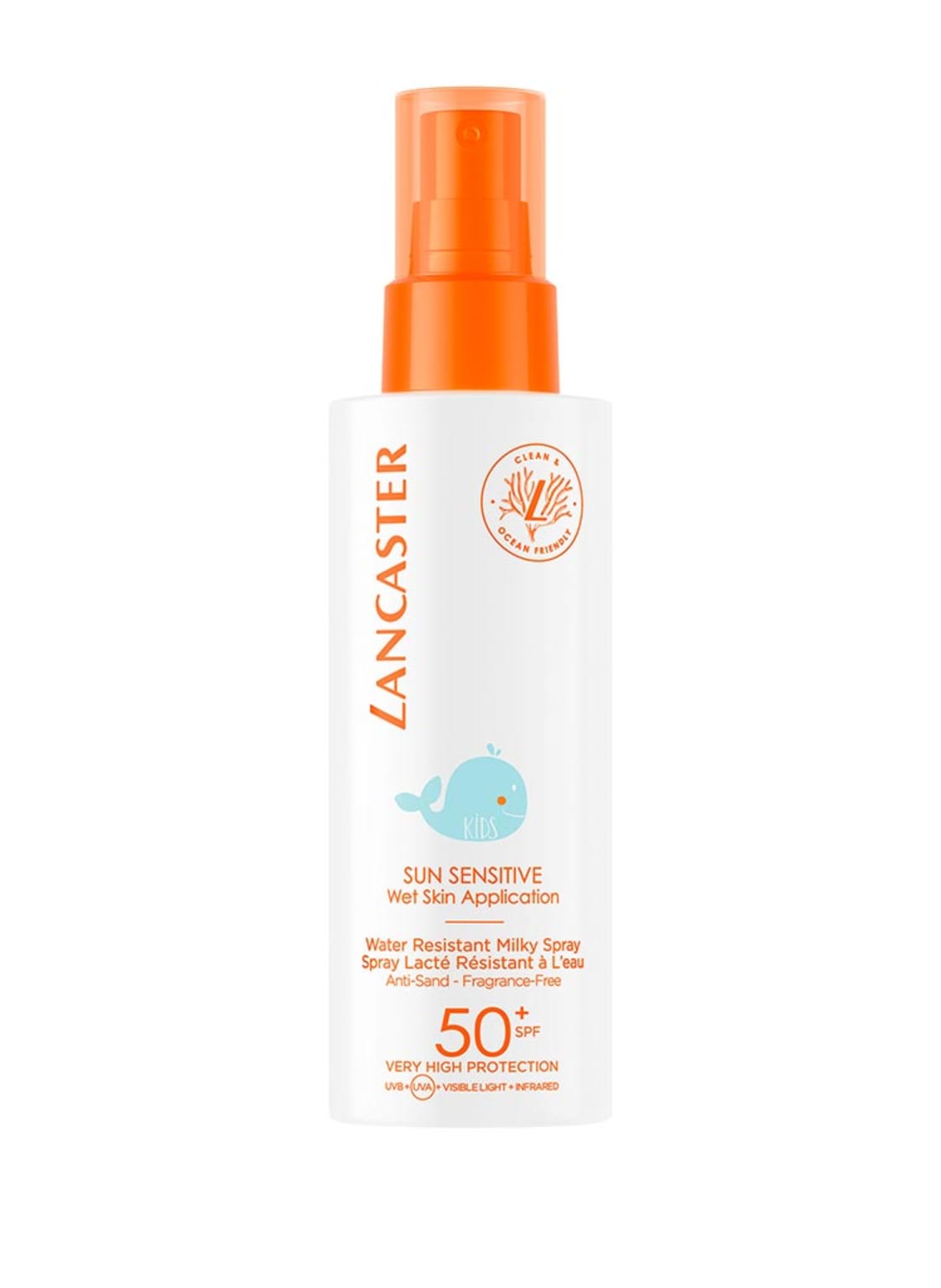 Lancaster Clean Sun Sensitive Kids Milky Spray SPF 50 150 ml von Lancaster