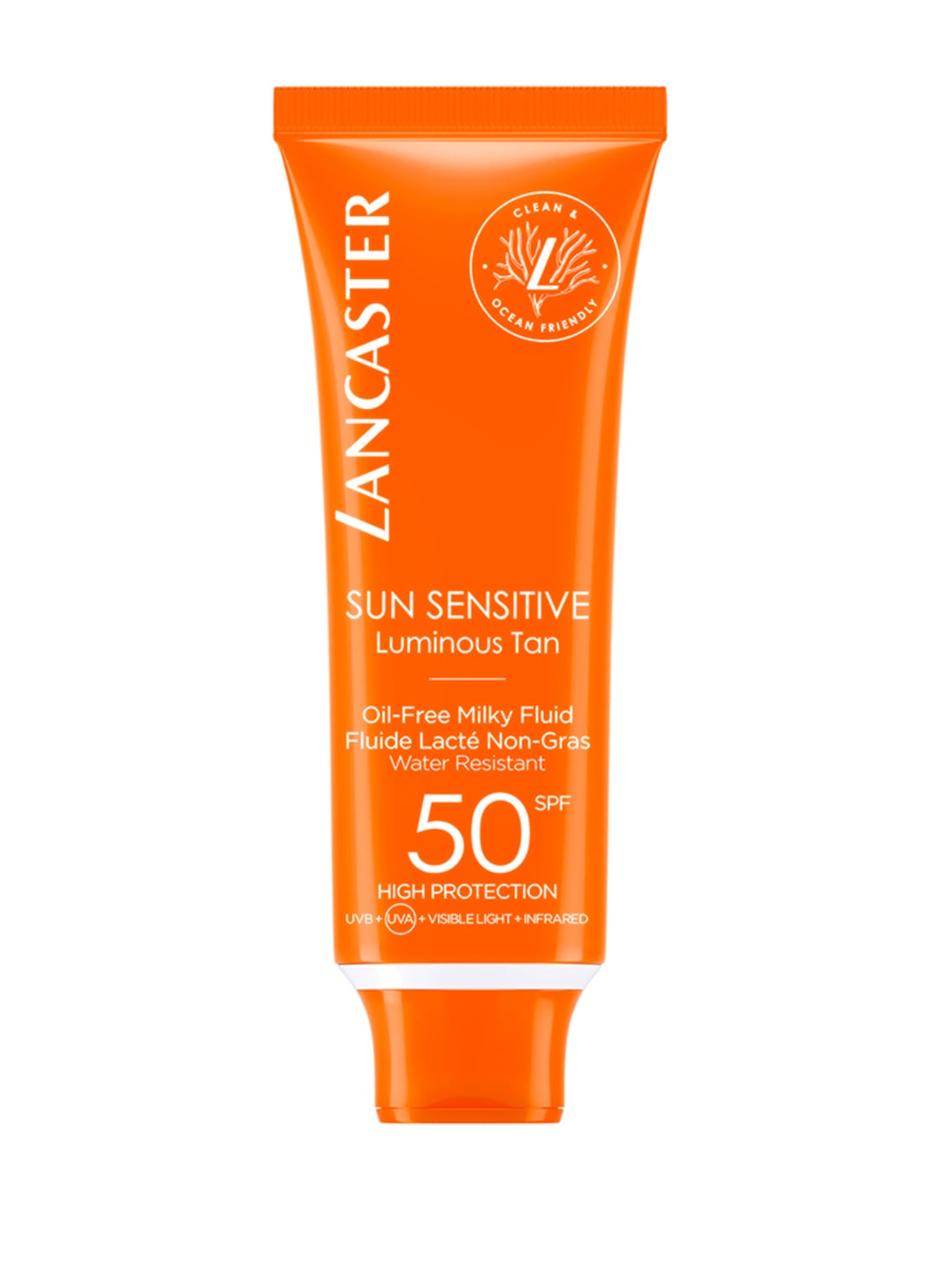 Lancaster Clean Sun Sensitive Milky Fluid SPF 50 50 ml von Lancaster