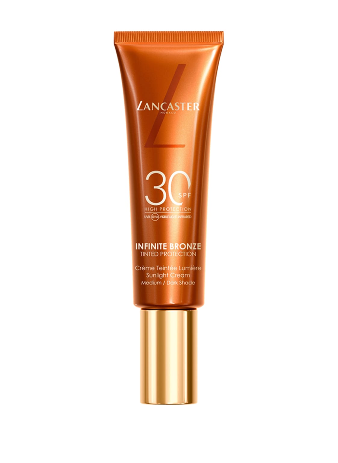 Lancaster Infinite Bronze Tinted Protection Sunlight Cream Spf 30 Getönter Sonnenschutz für das Gesicht 50 ml von Lancaster