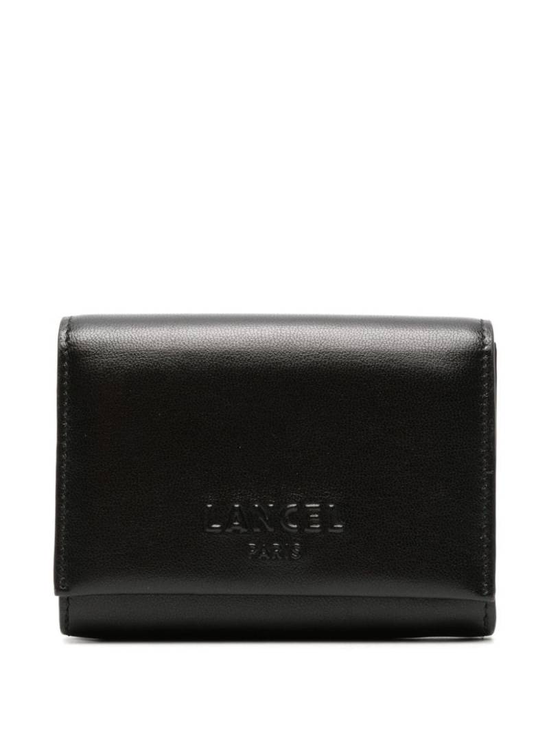 Lancel Billie leather flap wallet - Black von Lancel