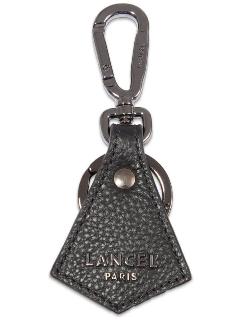 Lancel Come pyramid keyring - Black von Lancel