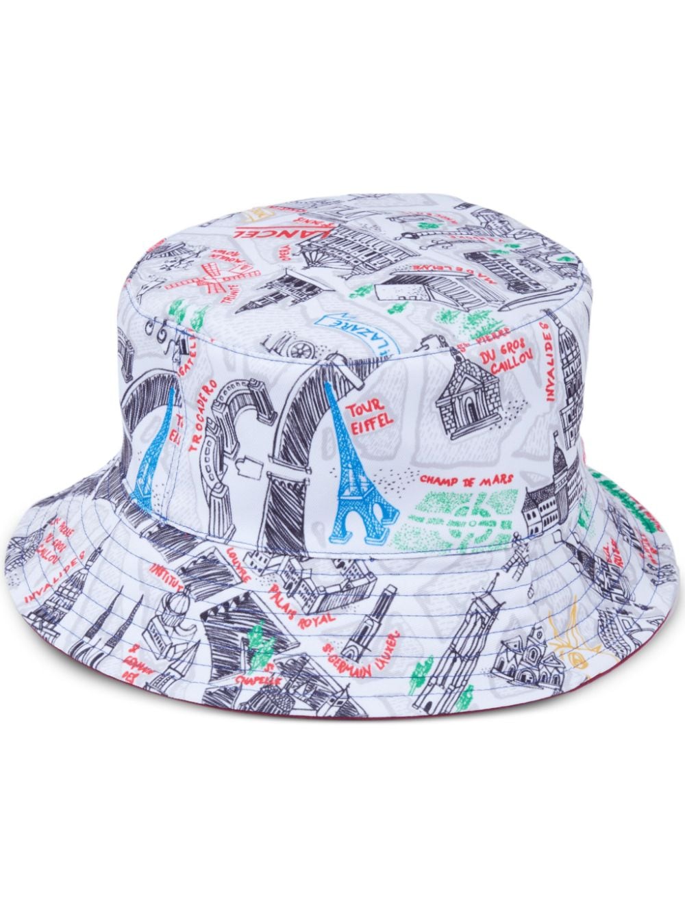 Lancel JO 24 bucket hat - White von Lancel