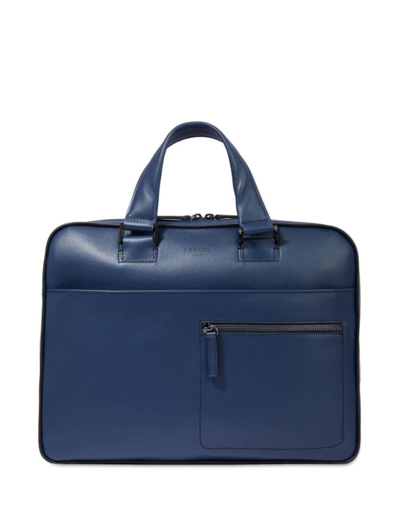 Lancel Max de Lancel leather briefcase - Blue von Lancel