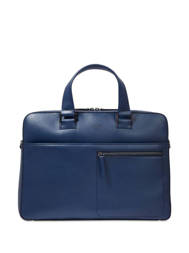 Lancel Max de Lancel leather briefcase - Blue von Lancel