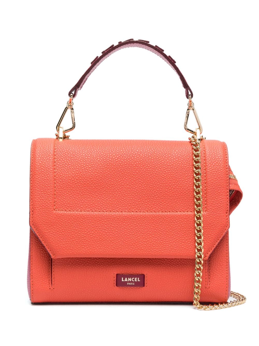 Lancel Ninon leather bag - Orange von Lancel