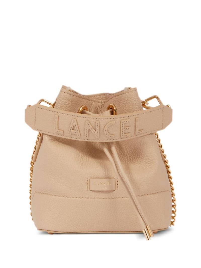 Lancel Ninon leather mini bag - Neutrals von Lancel