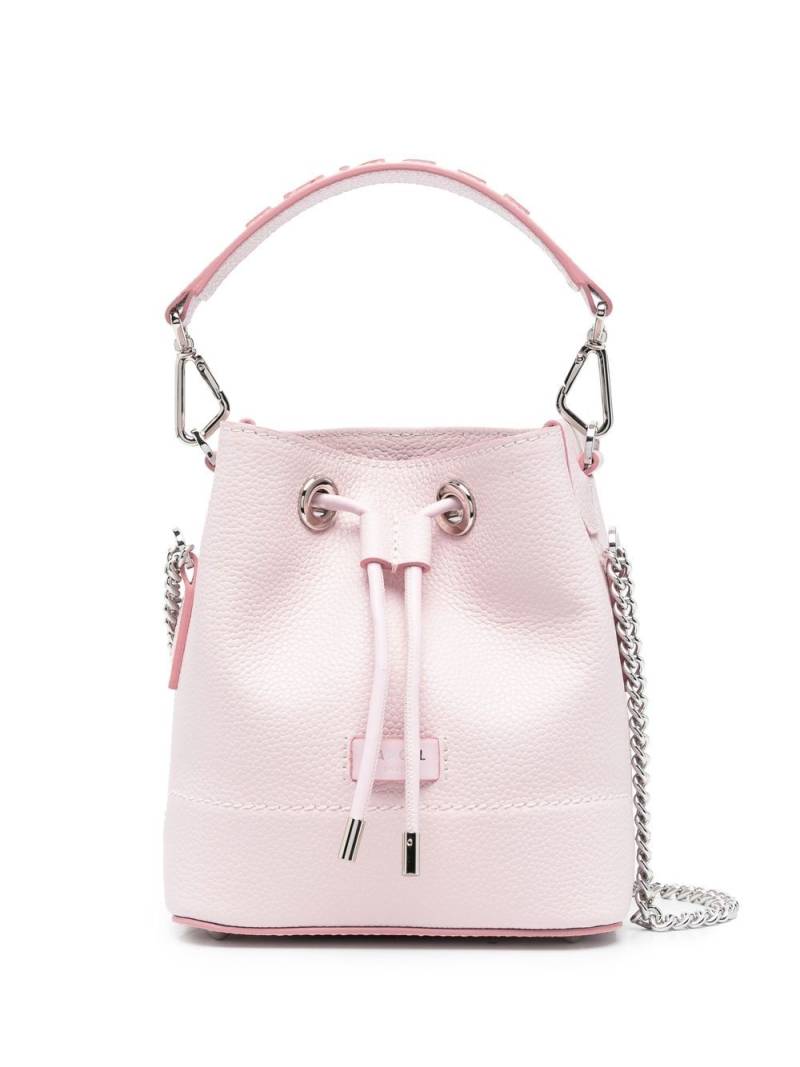 Lancel Ninon logo bucket bag - Pink von Lancel