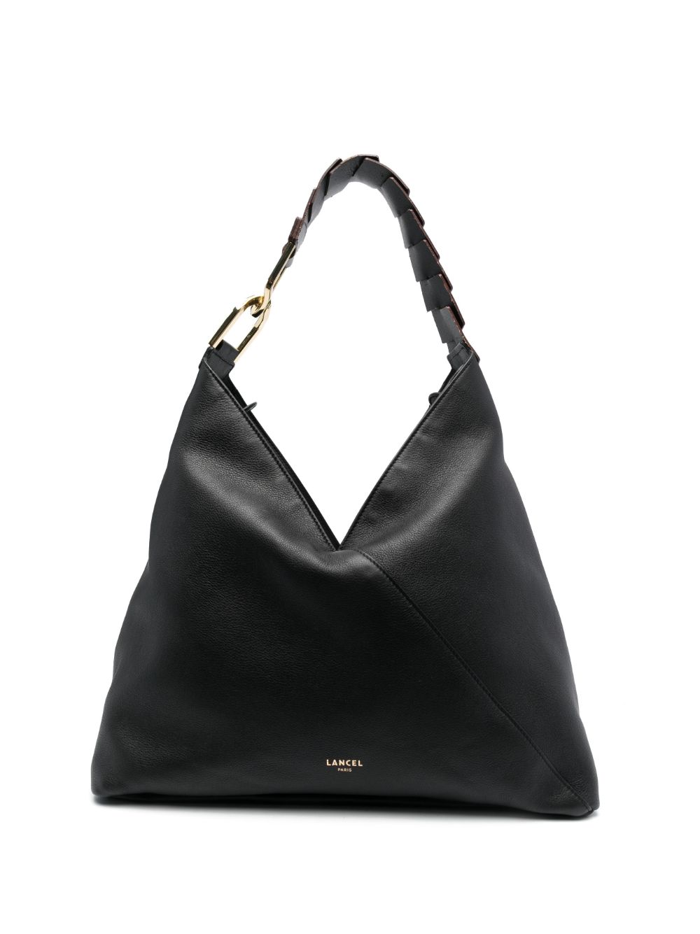 Lancel Pagode leather shoulder bag - Black von Lancel