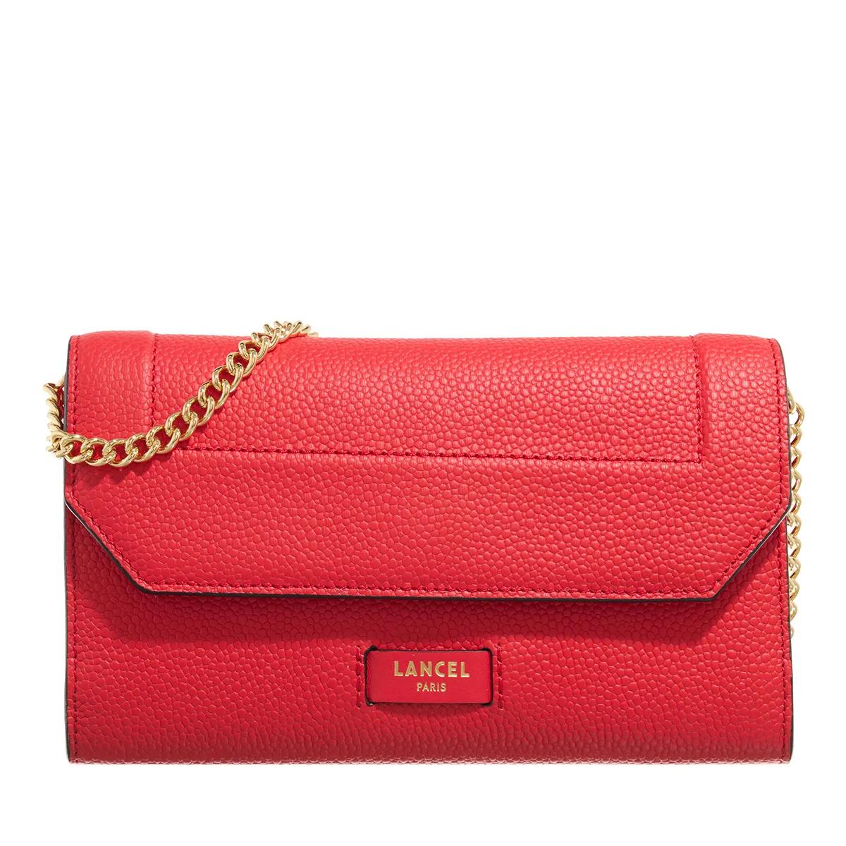 Lancel Umhängetasche - Ptfeui Chaine - Gr. unisize - in Rot - für Damen von Lancel