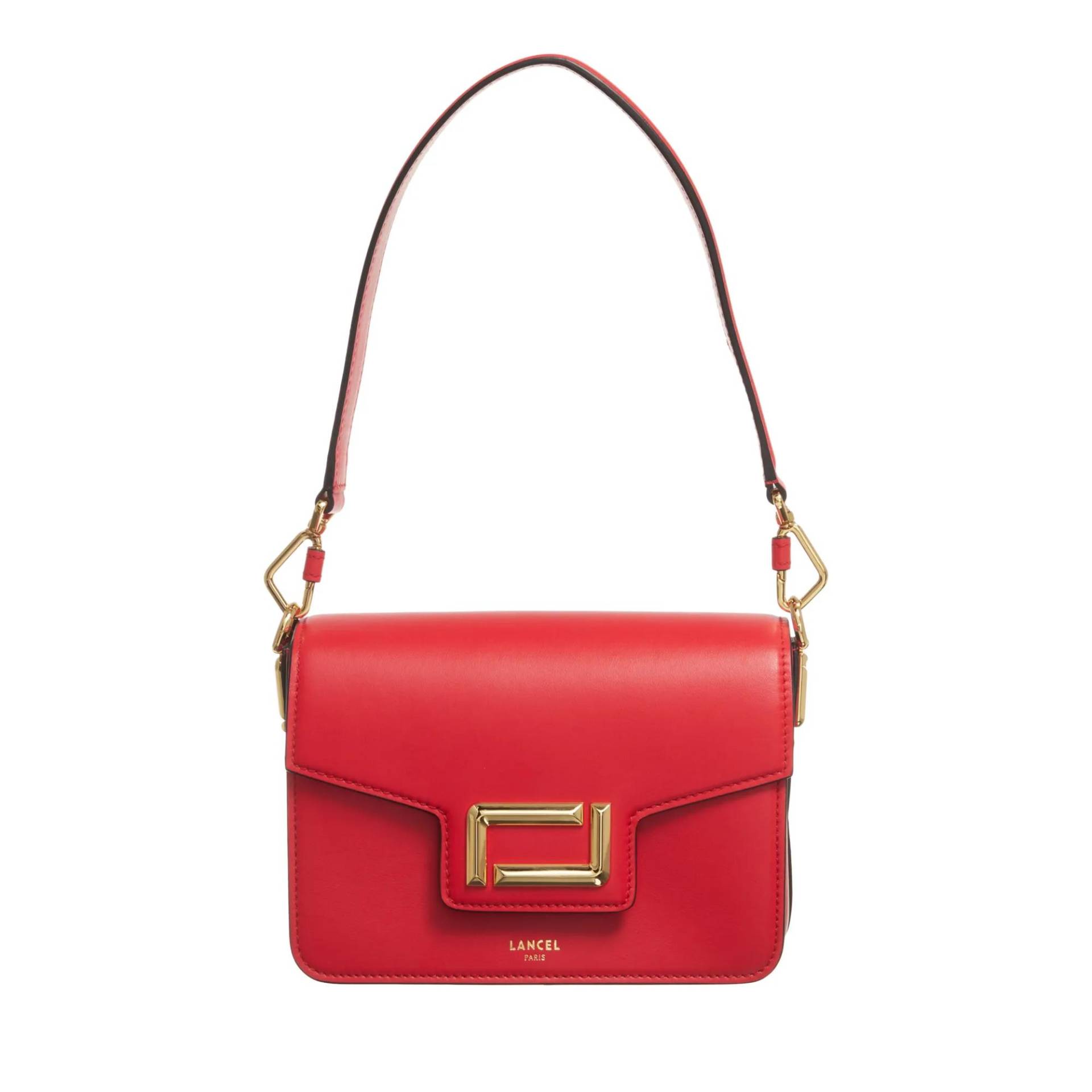 Lancel Schultertasche - Sac Rabat S - Gr. unisize - in Rot - für Damen von Lancel