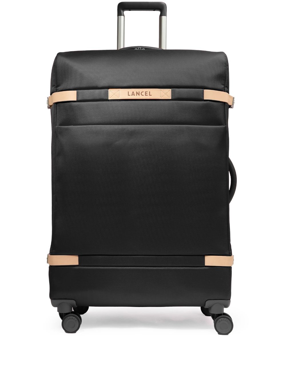 Lancel large Neo Partance de Lancel logo-print suitcase - Black von Lancel