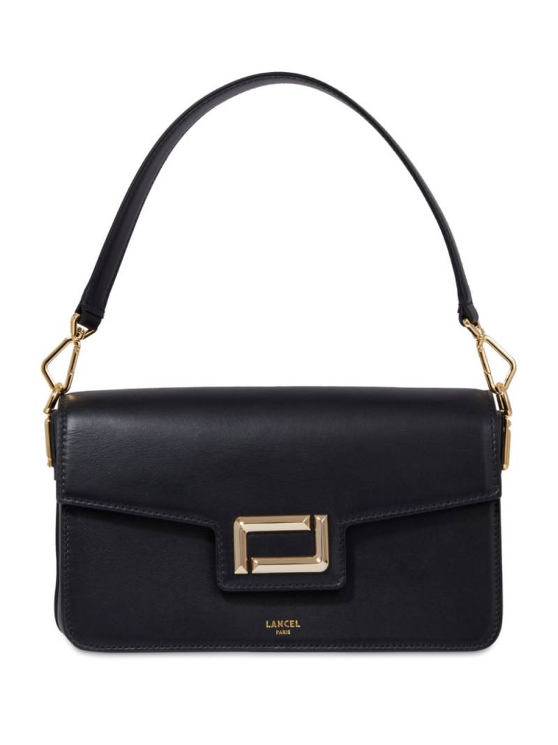 Lancel leather medium flap bag - Black von Lancel