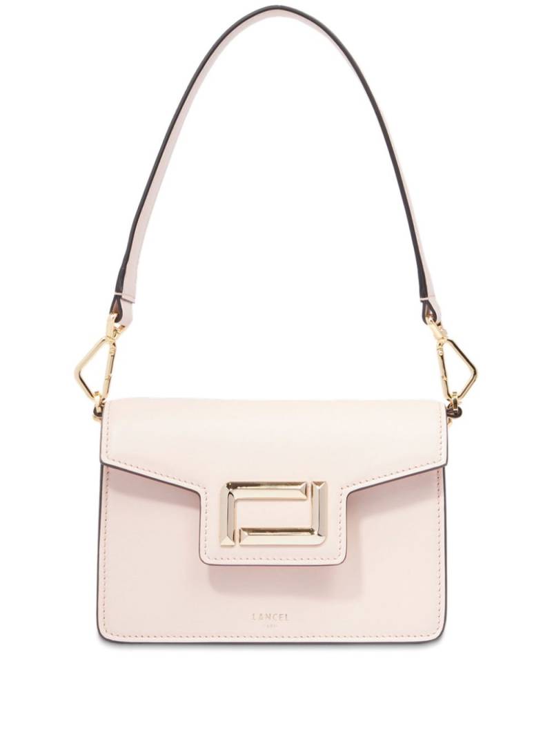 Lancel leather mini flap bag - Neutrals von Lancel