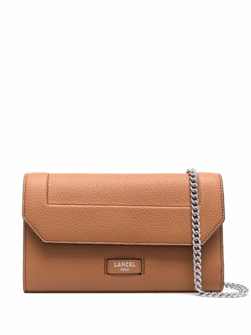 Lancel leather shoulder bag - Brown von Lancel