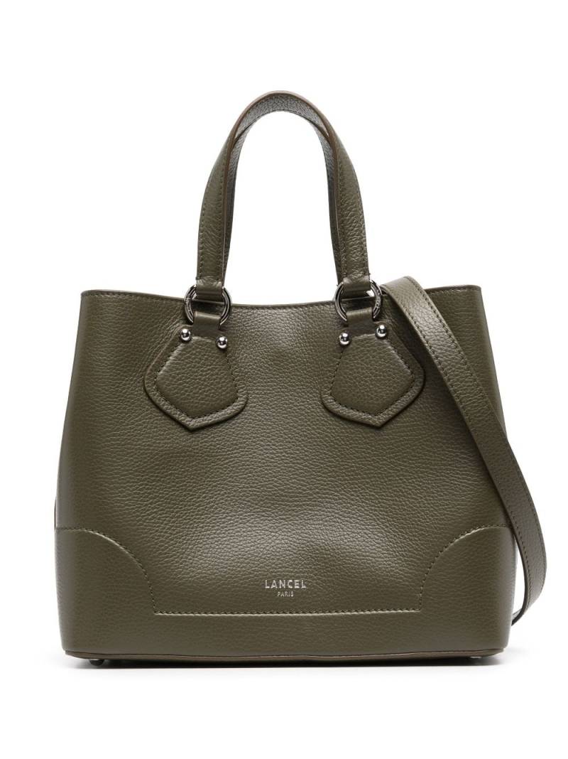 Lancel logo-print leather bag - Green von Lancel