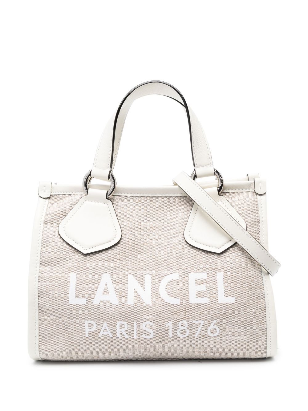 Lancel logo-print tote bag - Neutrals von Lancel