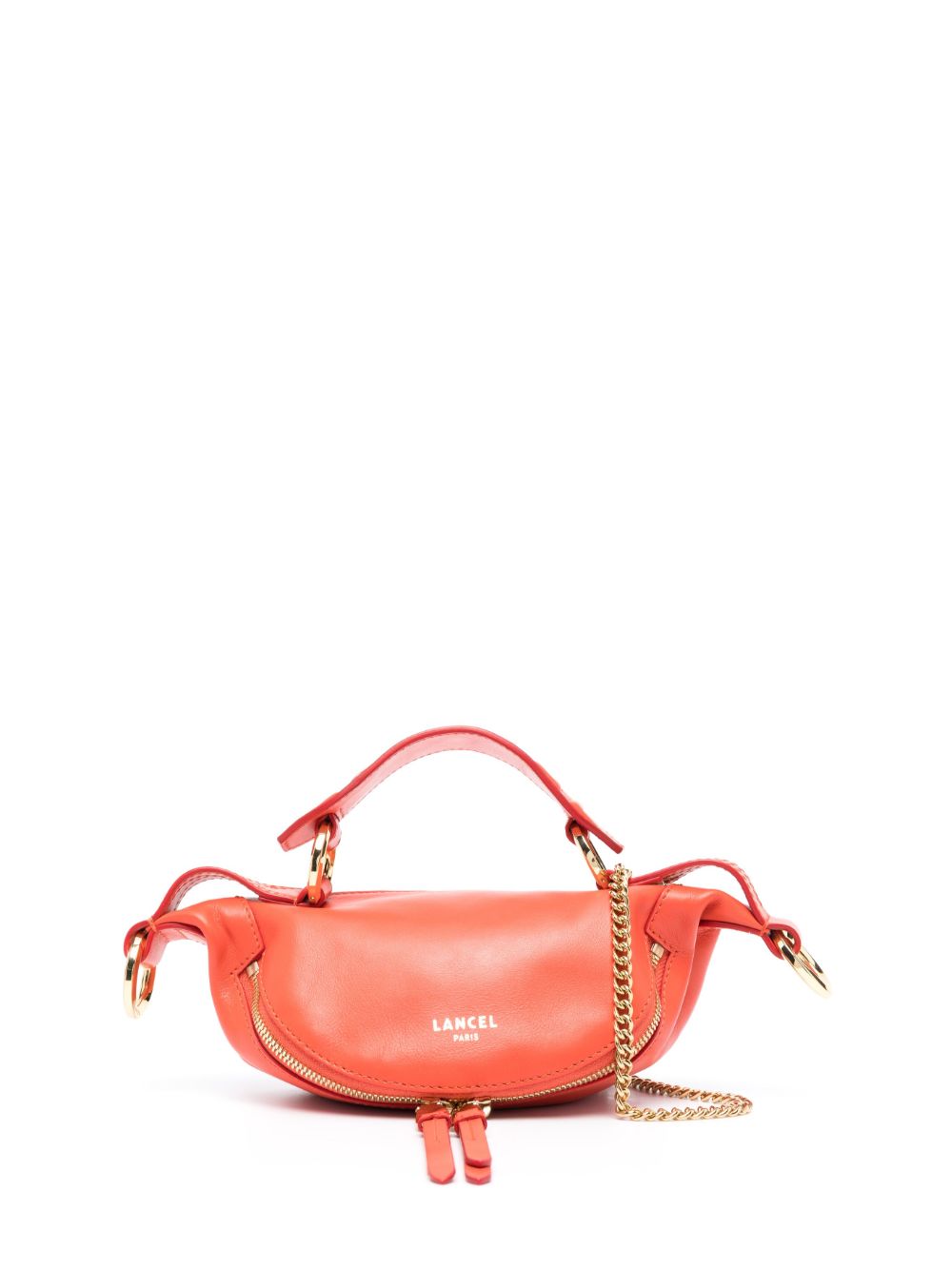 Lancel mini Origami crossbody bag - Orange von Lancel