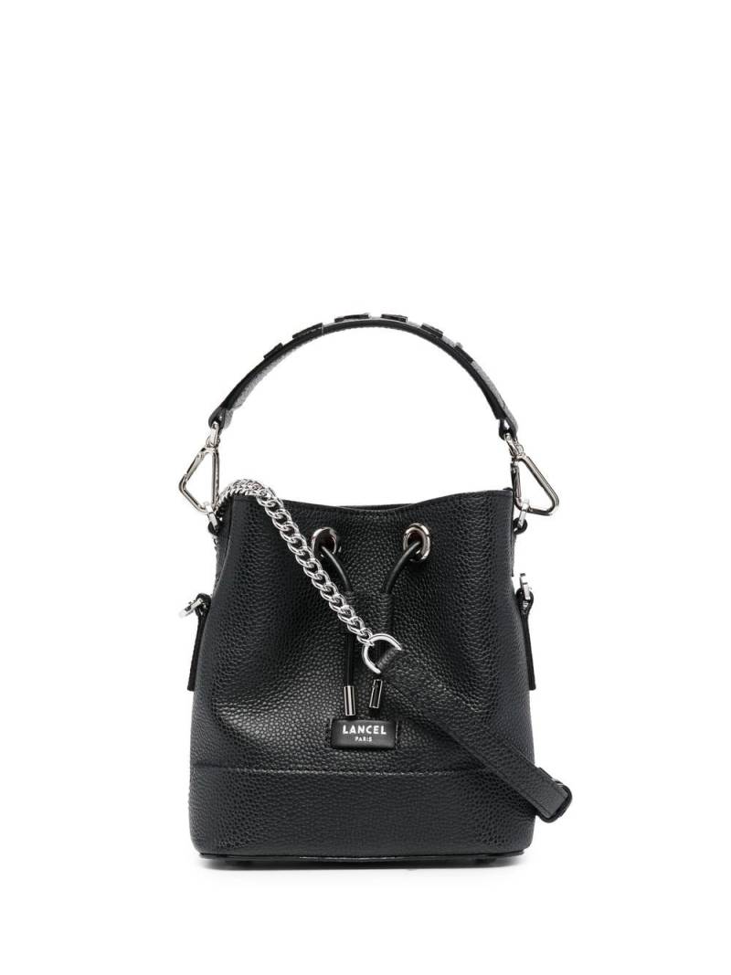 Lancel mini leather bucket bag - Black von Lancel