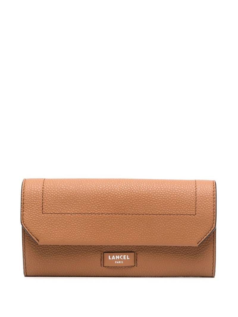 Lancel pebbled-leather purse - Neutrals von Lancel