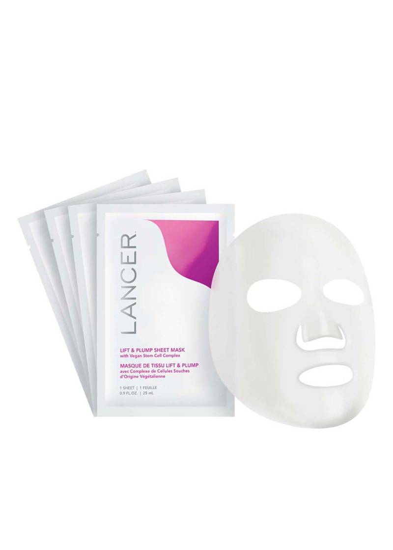 Maske Lift & Plump Sheet Mask Damen  ONE SIZE von Lancer