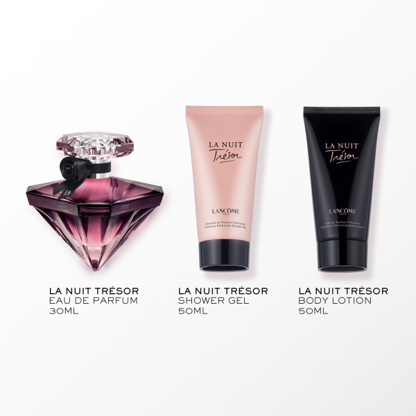 Trésor - La Nuit Eau De Parfum Set (edp 30ml + Duschgel 50ml + Body Lotion 50ml) von Lancôme