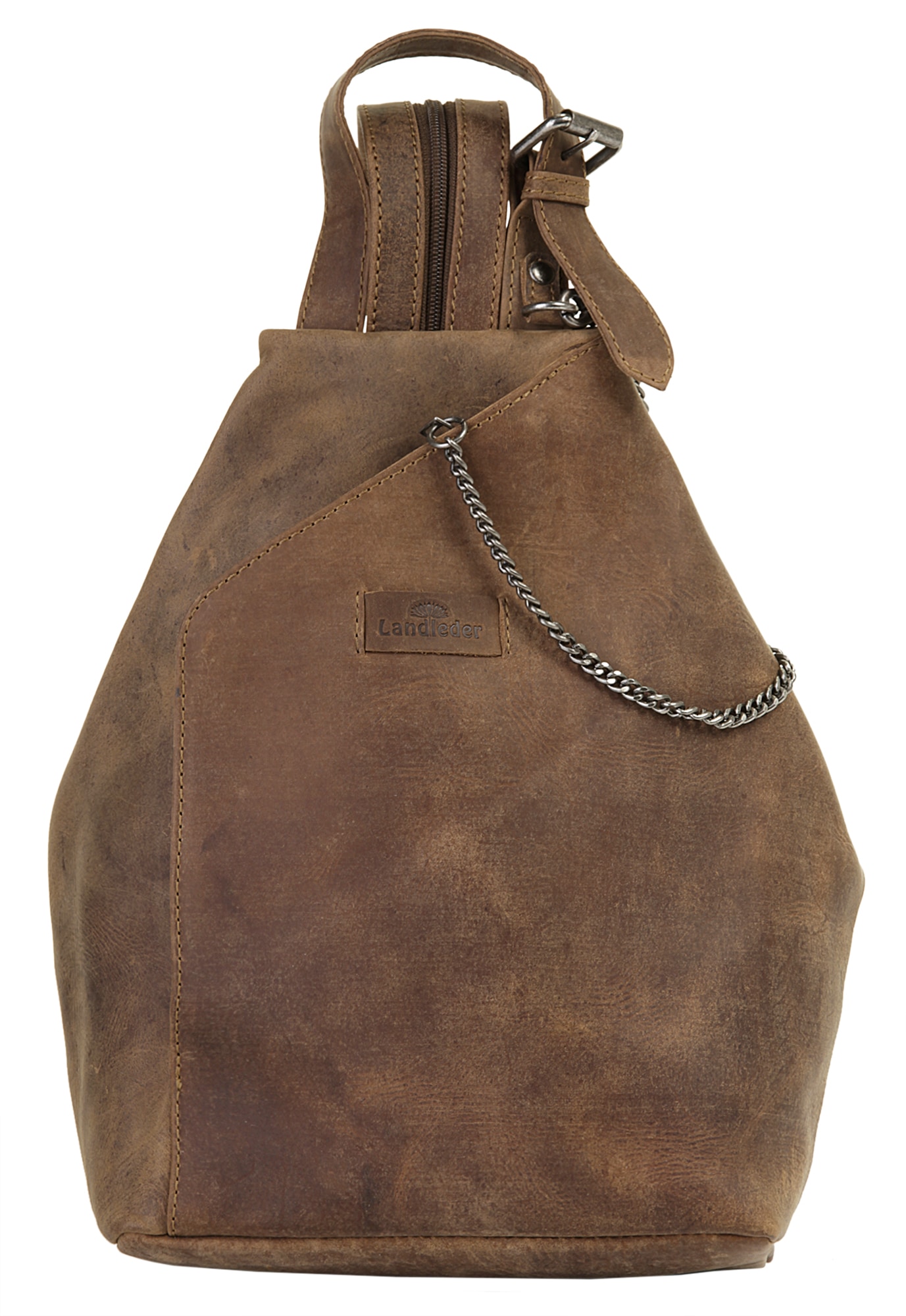 Landleder Cityrucksack »OLD SCHOOL«, echt Leder von Landleder