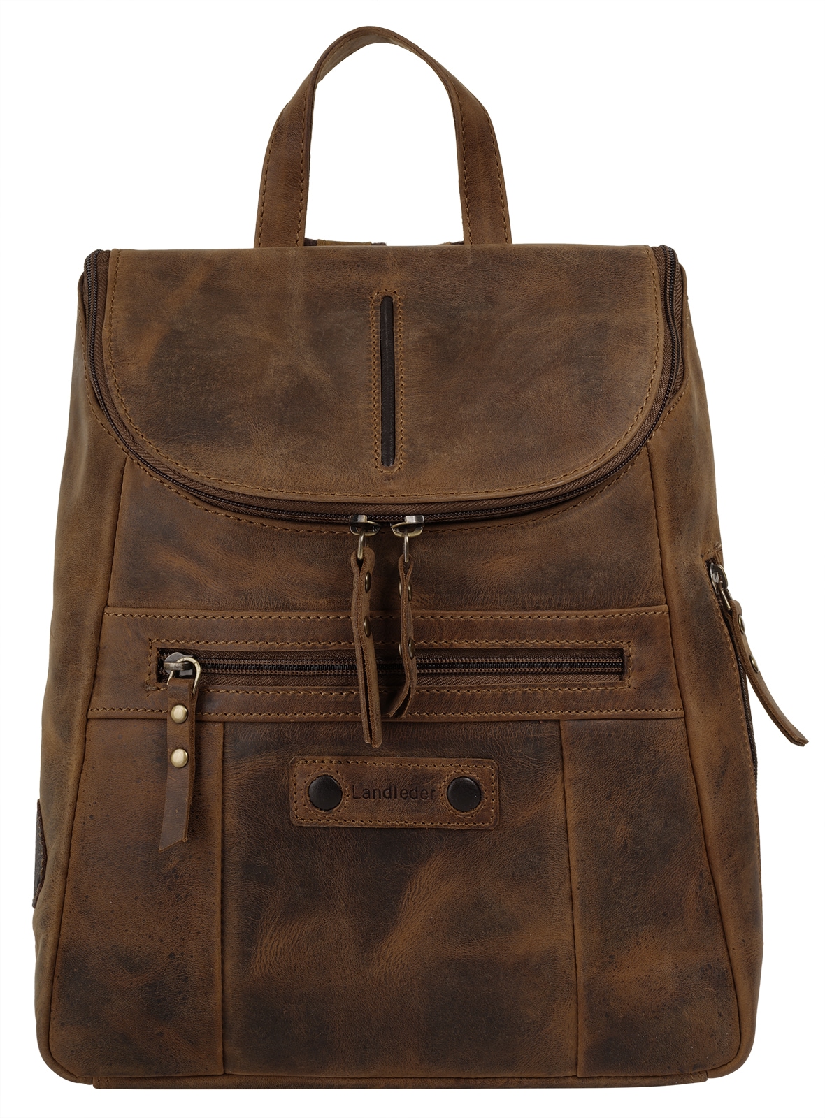 Landleder Cityrucksack, echt Leder von Landleder