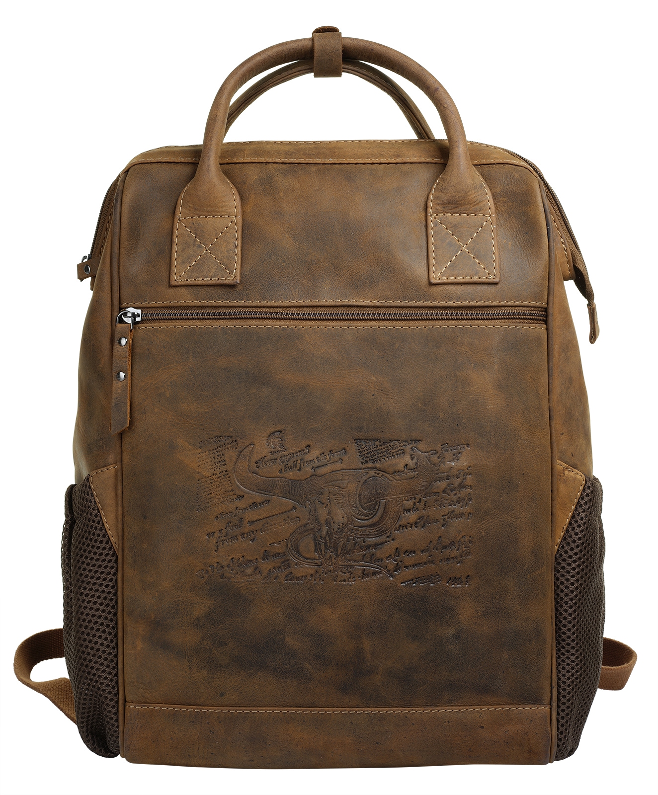 Landleder Laptoprucksack »BULL & SNAKE«, echt Leder von Landleder