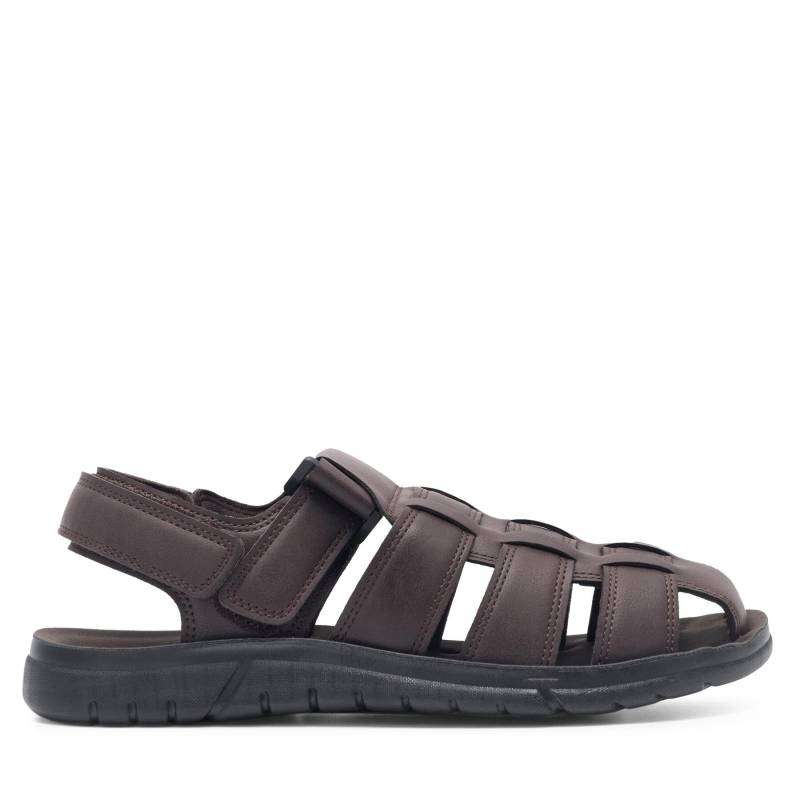 Sandalen Lanetti MSS20508-01 Braun von Lanetti