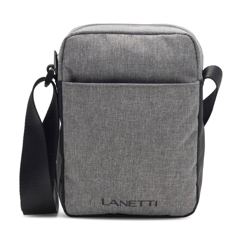 Umhängetasche Lanetti LAN-K-006-04R Grau von Lanetti