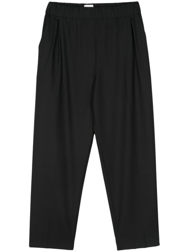 Laneus drop-crotch trousers - Black von Laneus