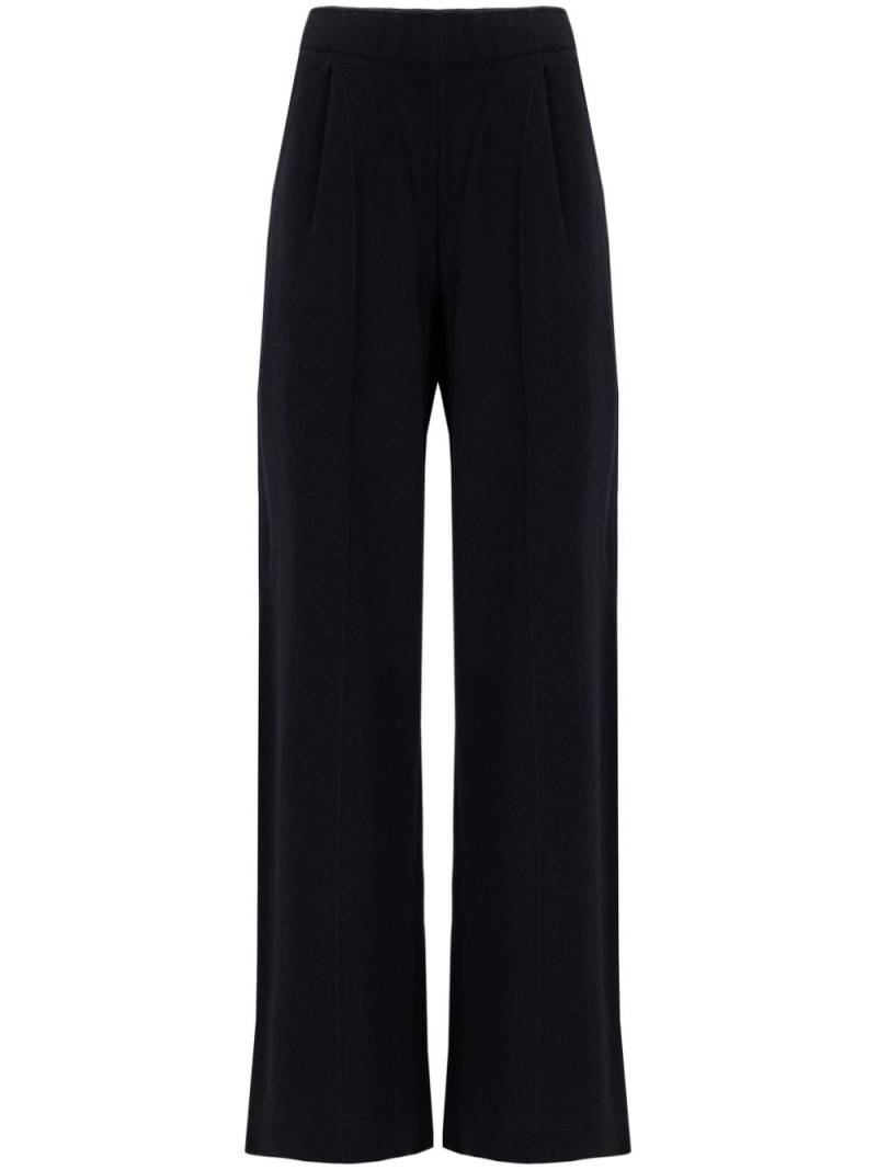 Laneus high-waisted trousers - Black von Laneus