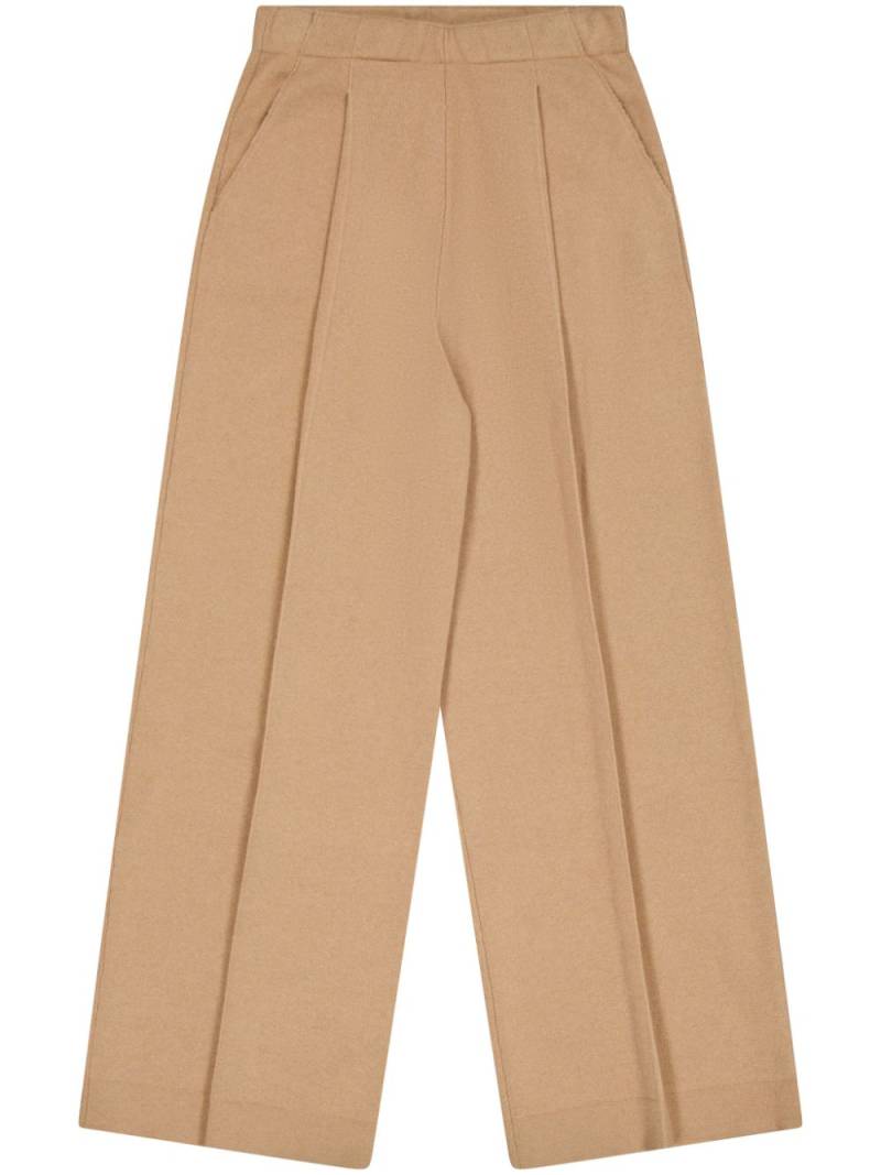 Laneus high-waisted trousers - Neutrals von Laneus