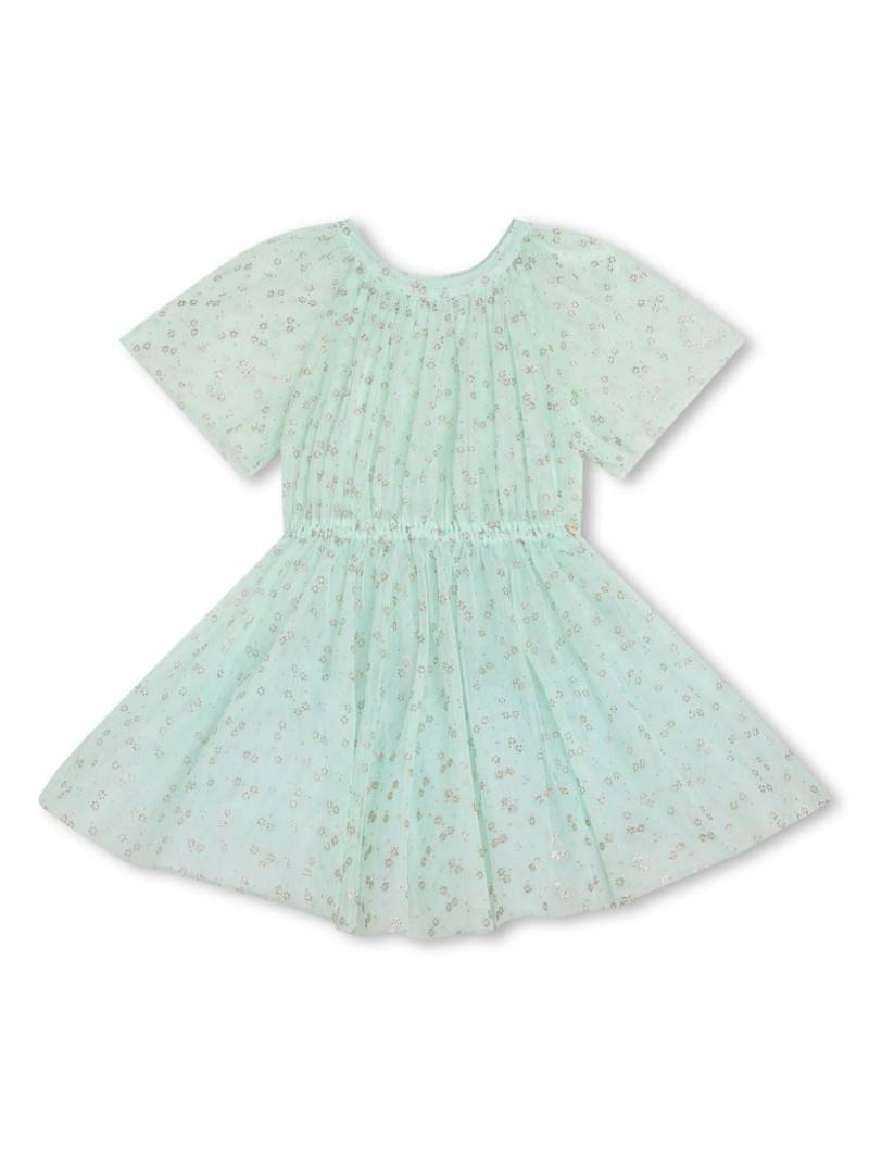 Lanvin Enfant floral-print ruched dress - Green von Lanvin Enfant