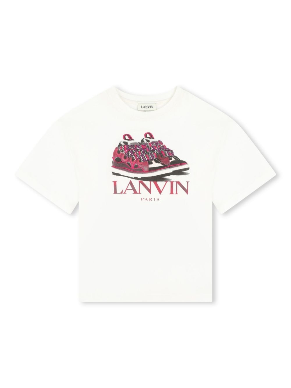 Lanvin Enfant logo-print cotton t-shirt - White von Lanvin Enfant