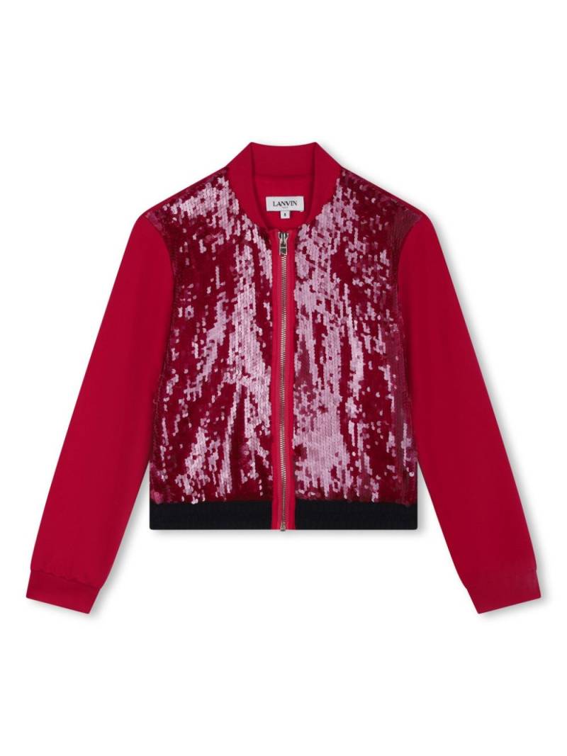 Lanvin Enfant sequin-embroidered cardigan von Lanvin Enfant