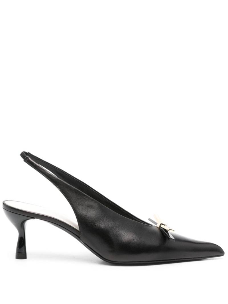 Lanvin 60mm leather pumps - Black von Lanvin