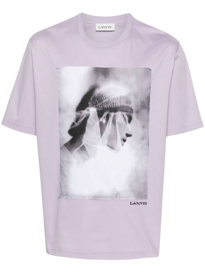 Lanvin Archive Classic T-shirt - Purple von Lanvin