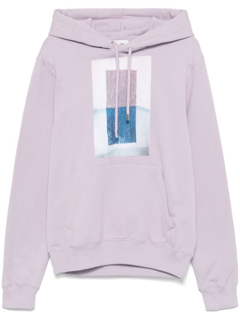 Lanvin Classic Archive-print hoodie - Purple von Lanvin