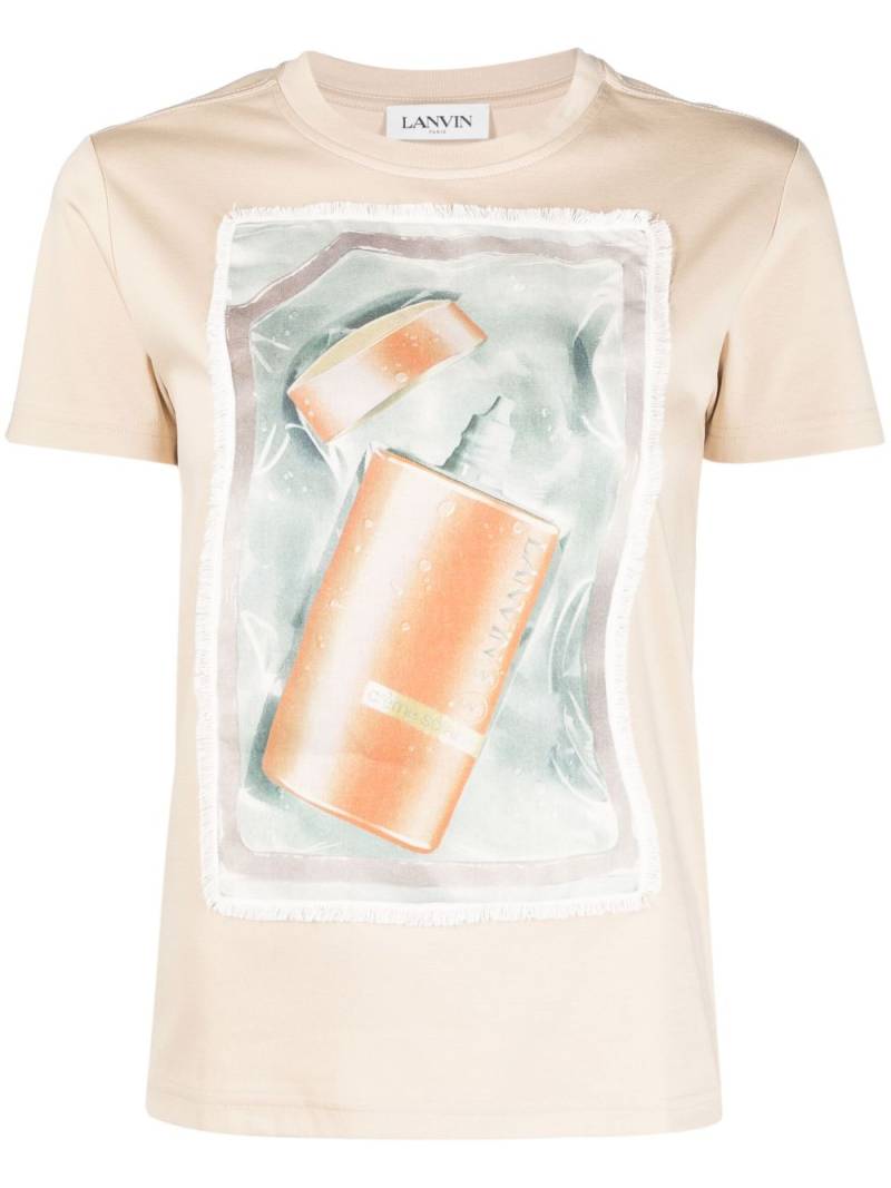 Lanvin Classic Scratch & Sniff t-shirt - Neutrals von Lanvin