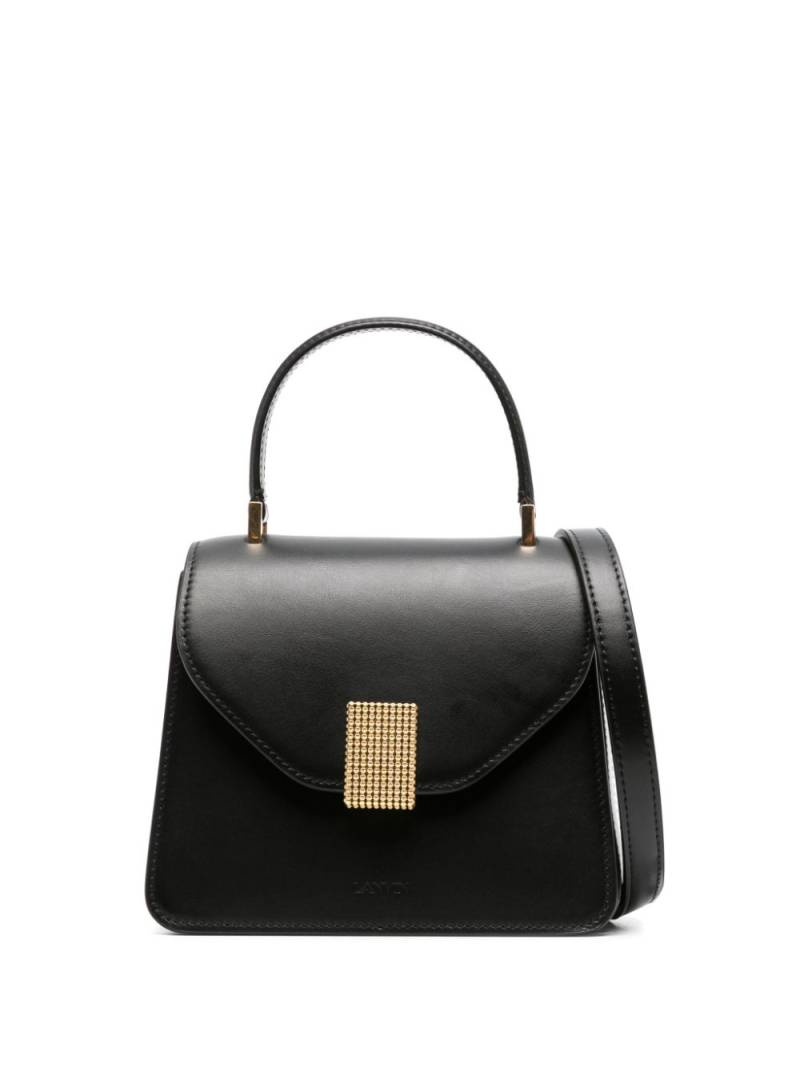 Lanvin Concerto leather top-handle bag - Black von Lanvin