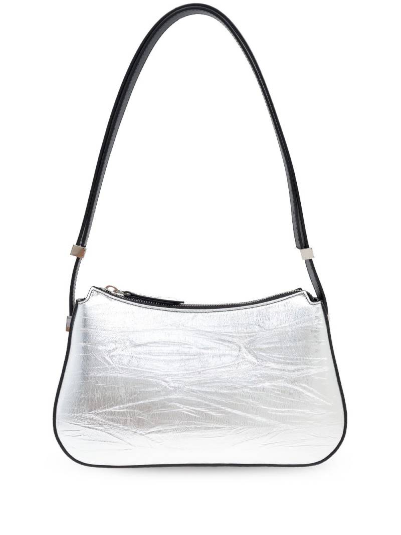 Lanvin Concerto mettalic-effect shoulder bag - Silver von Lanvin