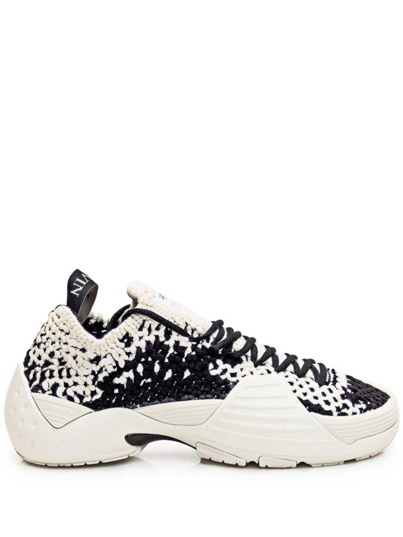 Lanvin Flash knit sneakers - White von Lanvin